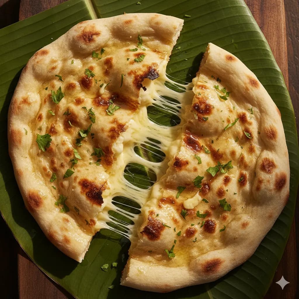 Cheese naan